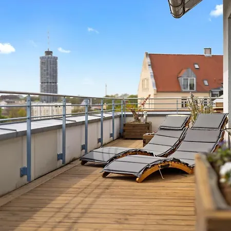 Arbio I Premium Penthouse * Augsburg