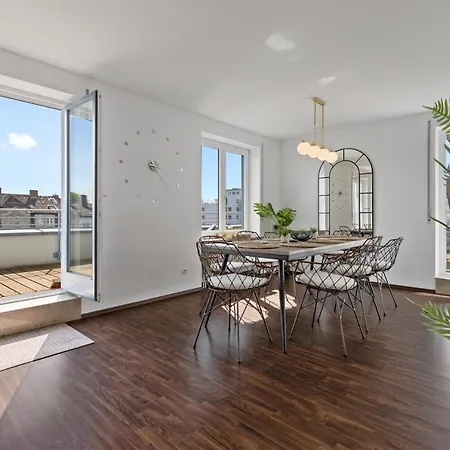 Arbio I Premium Penthouse Appartement Augsburg