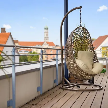 Arbio I Premium Penthouse אוגסבורג
