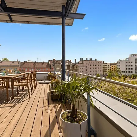 דירה Arbio I Premium Penthouse אוגסבורג