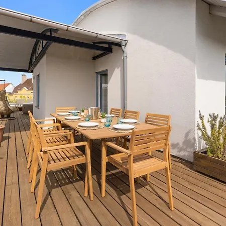 Arbio I Premium Penthouse Apartment Augsburg