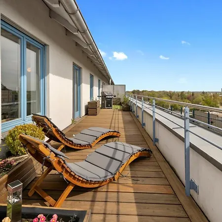 Arbio I Premium Penthouse Appartement Augsburg