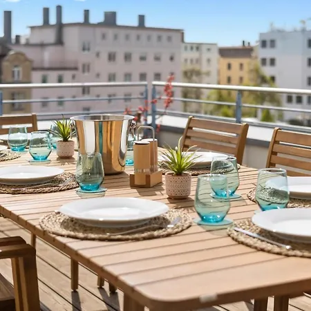 Arbio I Premium Penthouse Аугсбург