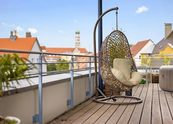 Arbio I Premium Penthouse Augsbourg