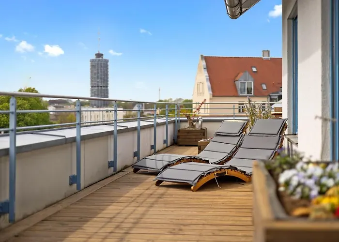 Arbio I Premium Penthouse * Augsburg