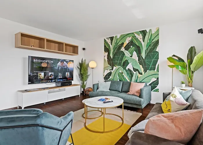 Arbio I Premium Penthouse Appartement Augsbourg