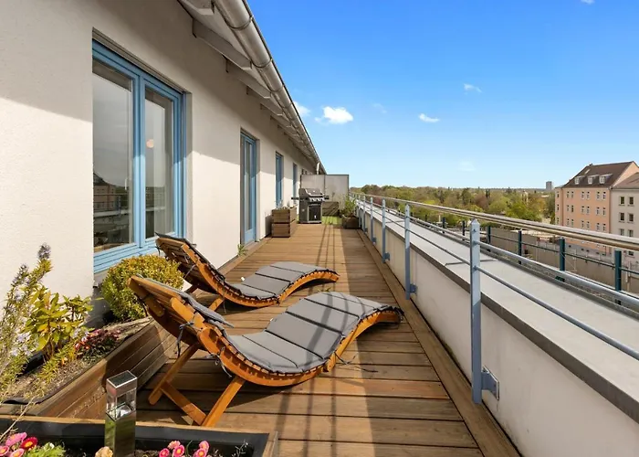 Arbio I Premium Penthouse Apartment Augsburg