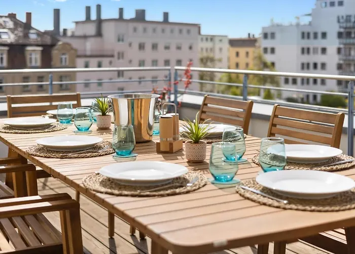 Arbio I Premium Penthouse Augsbourg