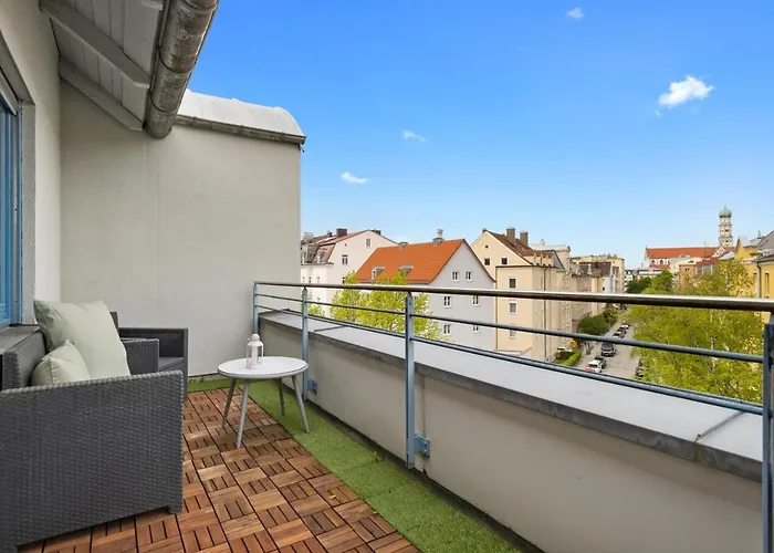 Arbio I Premium Penthouse * Augsburg